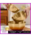 2li Gold Paslanmaz Çelik Karıştırma Ve Salatalık Kase