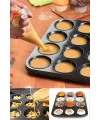 2li Set Muffin Kalıbı 12li Fırın Mini Kek Browni Kekstra Kalıbı Cupcake  Ülü