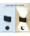 2li Solar Duvar Aydınlatması (6 LED, Gün Işığı)