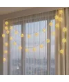2 Metre 10’lu Top LED Işık - Pilli Gün Işığı Dekoratif Aydınlatma