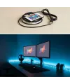 2 Metre Kumandalı Usb Led Şerit Işık – Renk Ayarlı Dekoratif Ortam Ve Ambiyans Aydınlatması