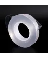 2 Metre X 3 Cm Şeffaf Güçlü Nano Çift Taraflı Silikon Jel Yapıştırıcı Bant