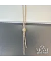 2 Mm Zirkon Taşlı Pirinç Kolyeler 48+5 Cm Uzatma Payı - Kl0086