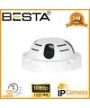 2 MP 1080P Duman Dedektör Görünümlü IP POE Dome Kamera