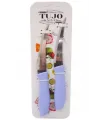 2 Parça Kartelalı Tırtırlı Bıçak
