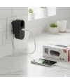 2 Usb,1 Type-c Girişli 1'li Çocuk Korumalı,ısıya Karşı Dayanıklı 2500watt Termal Akım Korumalı Priz
