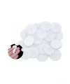 20 Adet Şeffaf Yuvarlak 3 Cm Çaplı Güçlü Disk Yapışkanlar