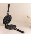 20 cm Granit Döküm Waffle Tava - Bakalit Saplı
