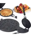 20 cm Granit Döküm Waffle Tava - Bakalit Saplı