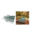 20 Dişli Yaprak Tırmığı - Plastik - 42 cm Genişlik