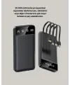 20.000 Mah 4 Çıkışlı Led Göstergeli Hızlı Şarj Powerbank