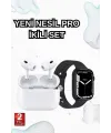 2025 Model Akıllı Saat Ve Yeni Nesil Pro Bluetooth Kulaklık Tws Yüksek Ses Kaliteli