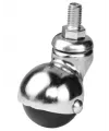 205 - 40 Mm Küre Krom Vidalı Teker 4 Adet