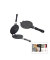 20cm Granit Döküm Waffle Tava Bakalit Sap