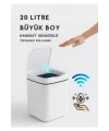 20l Akıllı Sensörlü Çöp Kovası Uv Işık Koku Geçirmez Mutfak Banyo Ofis İçin
