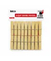 20pcs Büyük Ahşap Bambu Mandal