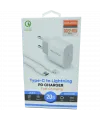 20W PD TYPE-C To İphone Şarj Aleti Megatech CC22-PD3