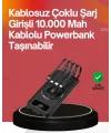 22.5w Hızlı + 15w Kablosuz Şarj – Akıllı Powerbank İle Her An Enerji