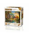 23505 Sunset At The Farm House 4000 Parça Puzzle