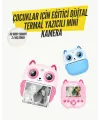 2.4” Ekranlı Mini Kamera – 1080p Kayıt + Mürekkepsiz Yazdırma