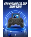 2.4 İnç Ekran 520 Oyunlu Retro Temalı Kablosuz Oyun Kolu El Atarisi