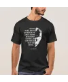 24 Kasım Öğretmenler Günü Temalı Baskılı Bisiklet Yaka T-shirt - Siyah