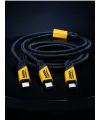 240w 3ü 1 Arada Hızlı Şarj Kablosu Usb Type-c Lightning Micro Usb