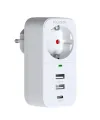 2.4a Çıkışlı 2xusb 1xtype-c Tekli Priz Ftr-17