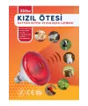 250W Kızılötesi (infrared) Isıtıcılı Hayvan Isıtma ve Kuluçka Lambası (Kırmızı Işık) E27 (Kalın Duy)
