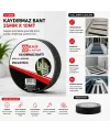 25mm X 10mt Kaydırmaz Siyah Bant