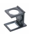 25x25 Mm Full Çelik Kaplı Katlamalı Büyüteç TH-9005B