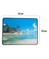 25x32 cm Küçük Boy Mouse Pad Manzara Ada