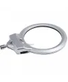 2.5X90 Mm 5X24 Mm Büyüteç Mandallı Metal Hortumlu Masa Üstü Büyüteç