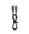 27 Watt 3A Usb-C To Lighning 2M Hızlı Şarj Kablosu Siyah FC42