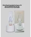280 Ml Tanklı Retro Gaz Lambası Difüzör Usb Şarjlı Hava Nemlendirici