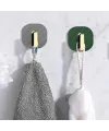 2li Yapışkanlı Retro Askılık Dolap Kapak Kulpu Gri