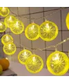 2m 10 Led Pilli 2 Kademeli Limon Led Işık Mz-304