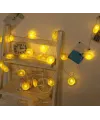 2m 10 Led Pilli 2 Kademeli Limon Led Işık Mz-304