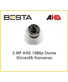 2Mp Ahd 1080P Gece Görüşlü 8 Kameralı Dome Güvenlik Sistemi