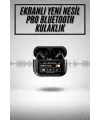 2.nesil Pro Ekranlı Sesli Görüşme Yapabilen Kablosuz Bluetooth Kulaklık