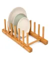 2pcs Bambu - Ahşap Tezgah Üstü Tabaklık - Bulaşıklık