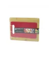 2pcs Set=ahşap Bambu - Plastik Kesim Panosu - Kesme Tahtası Pls:15x25cm- Ahş:22x28cm