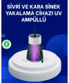 2’si 1 Arada Led Işıklı Elektrikli Böcek Öldürücü
