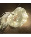 2x2 Perde 192 LED Sarı Işık - 8 Fonksiyonlu
