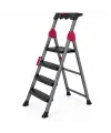 3+1 Basamaklı Metal Merdiven 150kg.taşıma