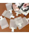 3 Adet 100ml Krem Şampuan Kabı Tekrar Kullanılabilir Set