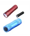 3 Adet 9 Ledli Metal Mini El Fener