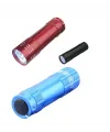 3 Adet 9 Ledli Metal Mini El Fener