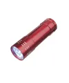 3 Adet 9 Ledli Metal Mini El Fener