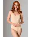 3 Adet İp Askılı Kadın Çıtçıtlı Body Ten
